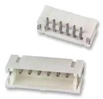 HEADER, ZH, TOP, 6WAY, 1.5MM, SMT B6B-ZR-SM4-TF (LF)(SN)