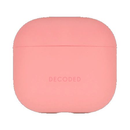 Decoded Silicone Aircase for AirPods 4 - Pink, Decoded D25AP4C1SBM