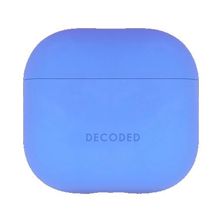 Decoded Silicone Aircase for AirPods 4 - Blue, Decoded D25AP4C1SCYSC
