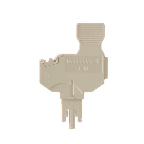 Component plug (terminal), Miscellaneous, Plugged, beige Weidmuller 1833100000 04032248501014