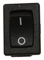 SWITCH, SPST, 10A, 250VAC BLACK, I/0 1801.2106-02