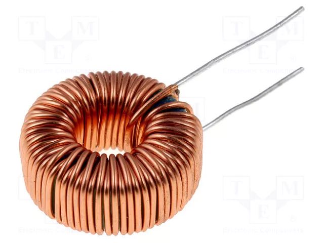 Inductor: wire; THT; 150uH; 120mΩ; 3A; Inductor: toroidal; Ø: 15.5mm FERROCORE DPT150A3