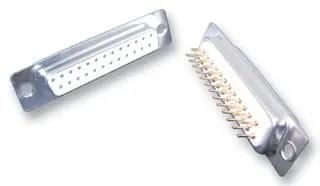 SOCKET, D SUB, PCB, 25WAY 61802525123