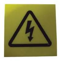 PRE PRINTED LABEL, VINYL, 19 X 19MM/PK50 MP009753