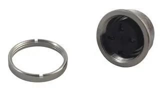 SOCKET, FRONT PANEL MNT, C091A, 3WAY T 3263 000