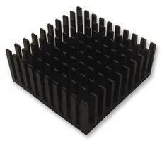 LED HEATSINK, WITH PINS, SQUARE ICK PGA 14 X 14 X 14