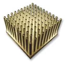 LED HEATSINK, WITH PINS, SQUARE ICK S 40 X 40 X 20