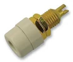 SOCKET, 4MM, WHITE, 5PK , BIL 20 930176707