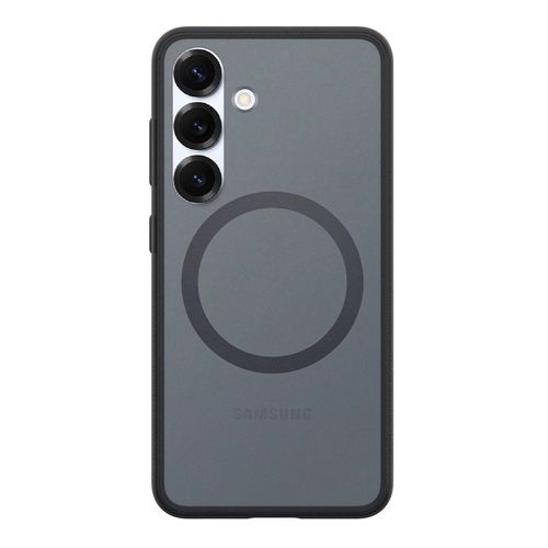 Spigen Capella GP-FPS931PGBJW Silicone Case with MagFit Magnetic Ring for Samsung Galaxy S25 - Black, Samsung GP-FPS931PGBJW GP-FPS931PGBJW