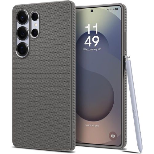 Spigen Liquid Air Case for Samsung Galaxy S25 Ultra - Gray, Spigen 8809971237857 8809971237857