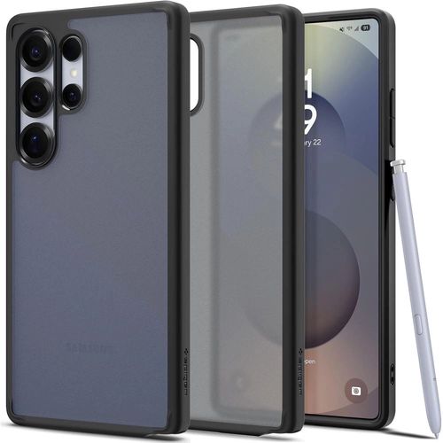 Spigen Ultra Hybrid Case for Samsung Galaxy S25 Ultra - Black, Spigen 8809971237932 8809971237932