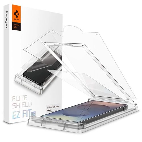 Spigen Elite Shield EZ FIT Hybrid Glass for Samsung Galaxy S25 Ultra - Transparent, Spigen 8809971239141 8809971239141