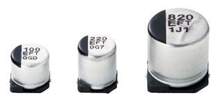 CAP, 1200┬╡F, 10V, SMD EEEFK1A122SP