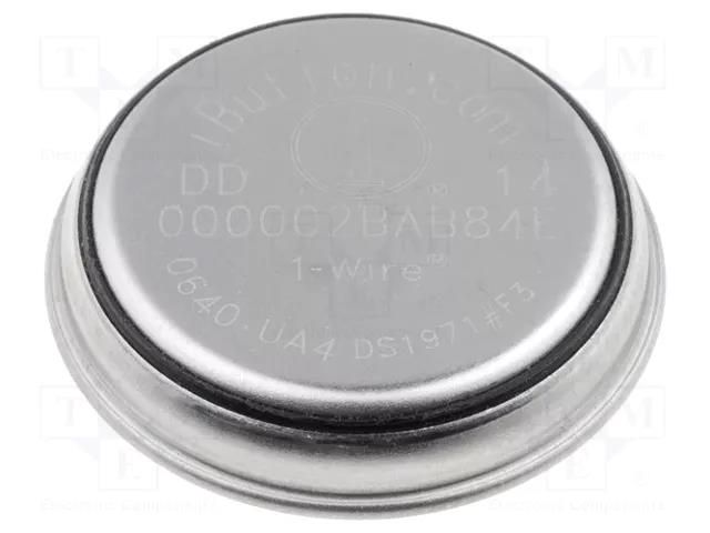 IC: memory; EEPROM; 256bEPROM; iButton F3; serial; 2.8÷6VDC Analog Devices (MAXIM INTEGRATED) DS1971-F3+