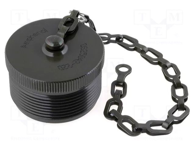 Protection cover; external thread,threaded joint; black; MS/DS AMPHENOL DS25042-22D