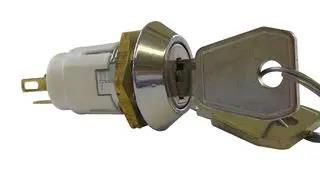 KEYSWITCH, SPDT, SAME KEY, HI RETENTION HRL-5-E-S-2