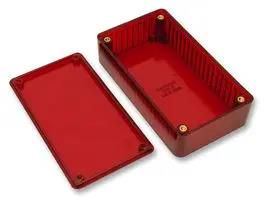 ENCLOSURE MULTIPURPOSE POLYCARBONATE RED 1591ATRD