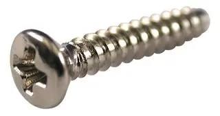 SCREW, SILVER, 100PK, ENCLOSURE 1593QS100