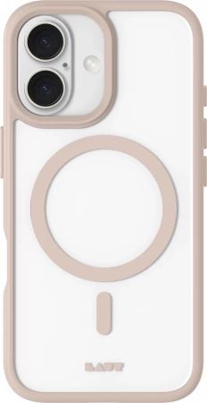 Laut Huex Protect MagSafe case for iPhone 16 - beige, LAUT L_IP24A_HPT_BE L_IP24A_HPT_BE
