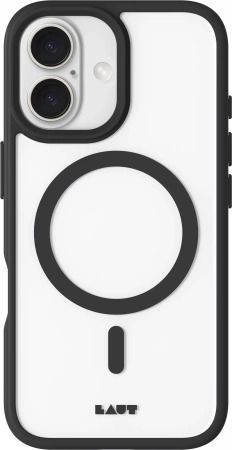 Laut Huex Protect MagSafe case for iPhone 16 Plus - black, LAUT L_IP24C_HPT_BK L_IP24C_HPT_BK