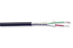 CABLE, BALANCED PATCH, BLACK, PER M 268006C