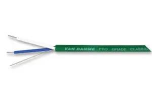 CABLE, 1PAIR, 7/0.2MM, GREEN, PER M 268014C