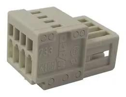 PLUG, STRAIGHT, 4WAY 733-204.