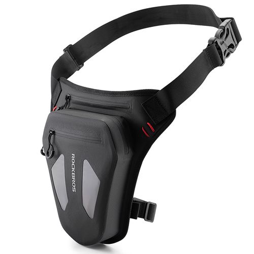 Rockbros Motorcycle Bag for Leg, Thigh, Waist, Shoulder - Black, Rockbros 8386824308785 8386824308785