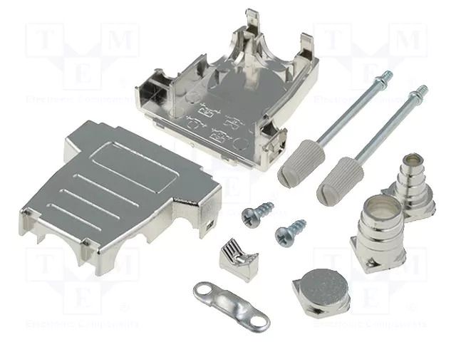 Enclosure for connectors: D-Sub; D-Sub 15pin,D-Sub HD 26pin ENCITECH DSSK-M-15-L-K