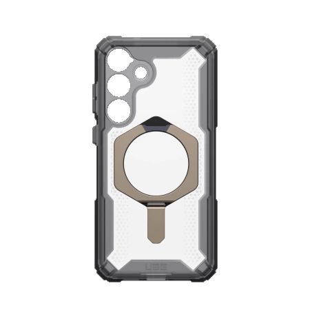 UAG Plasma XTE Magnet Case with Magnetic Module for Samsung Galaxy S25+ 5G - Transparent Gray, UAG 214468113136