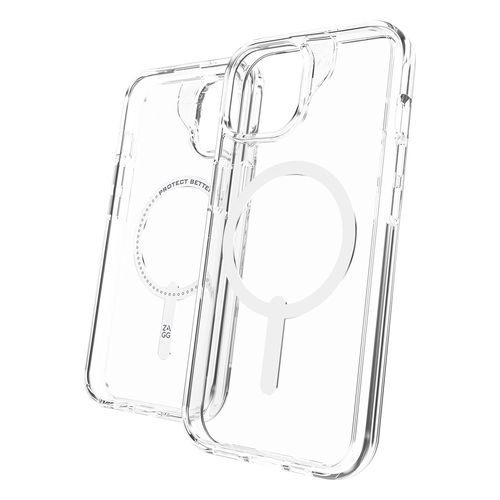 ZAGG Crystal Palace Snap Case for iPhone 16e (2025) / 15 / 14 / 13 - Transparent, Zagg 702318190 702318190