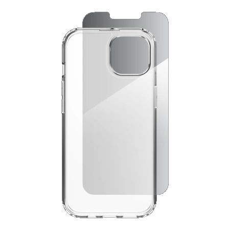 ZAGG IF Defense Bundle Case for iPhone 16e (2025) / 15 / 14 / 13 - Transparent, Zagg 300518205 300518205