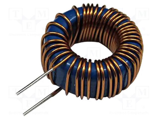 Inductor: wire; THT; 68uH; 2A; 87.6mΩ; Inductor: toroidal; Ø: 18.5mm FERYSTER DTMSS-16/0.068/2V
