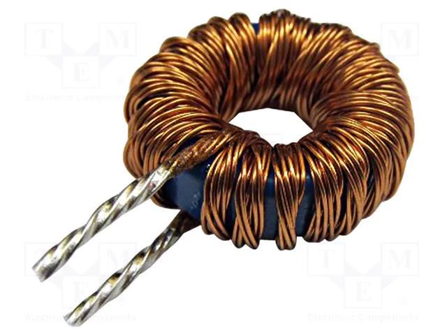 Inductor: wire; THT; 33uH; 8A; 15.9mΩ; Inductor: toroidal; Ø: 24mm FERYSTER DTMSS-20/0.033/8V