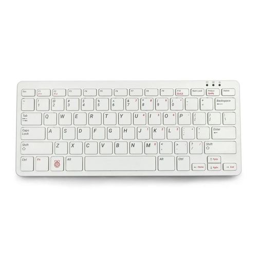 Official keyboard for Raspberry Pi Model 4B/3B+/3B/2B - red-white RPI-14020 765756931090