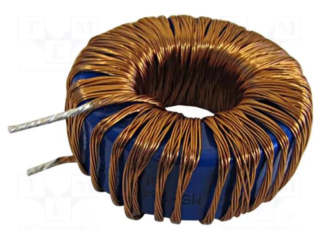 Inductor: wire; THT; 470uH; 8A; 104mΩ; Inductor: toroidal; Ø: 52mm FERYSTER DTMSS-47/0.47/8V