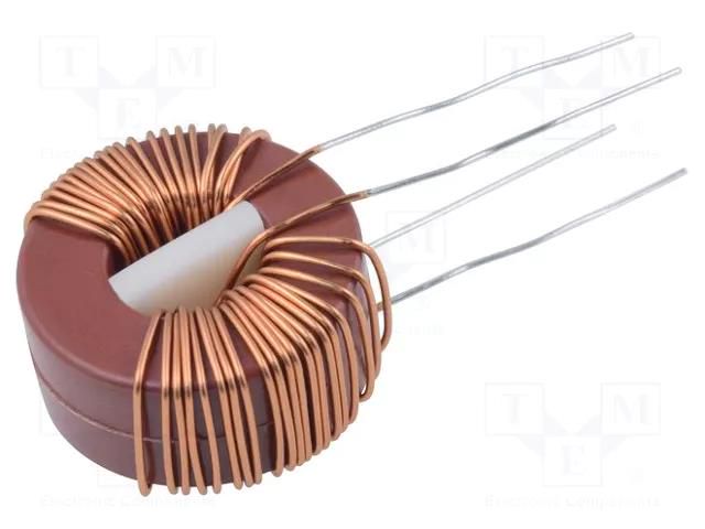 Inductor: wire; THT; 15mH; 1.6A; 99mΩ; -40÷70°C; 10kHz; DTSN-16 FERYSTER DTSN-16/15/1.6