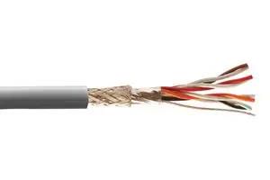 SHIELDED CABLE, 4 PAIR, 0.35MM2, 500M B964044 GE034