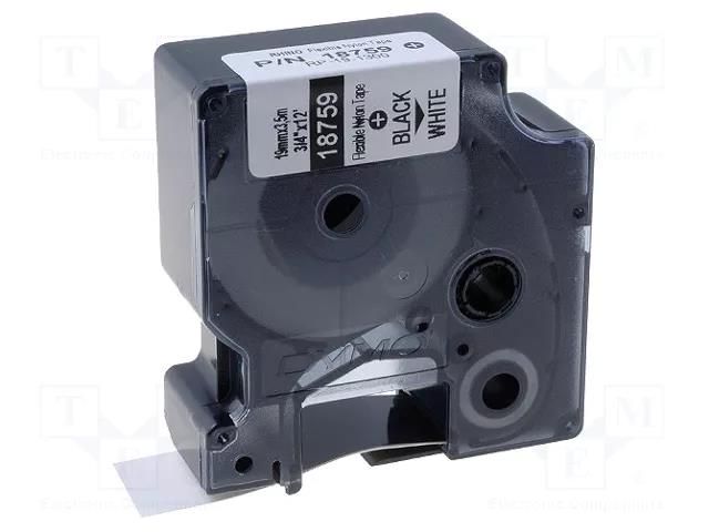 Tape; 19mm; 3.5m; white; Character colour: black DYMO DYMO.18759