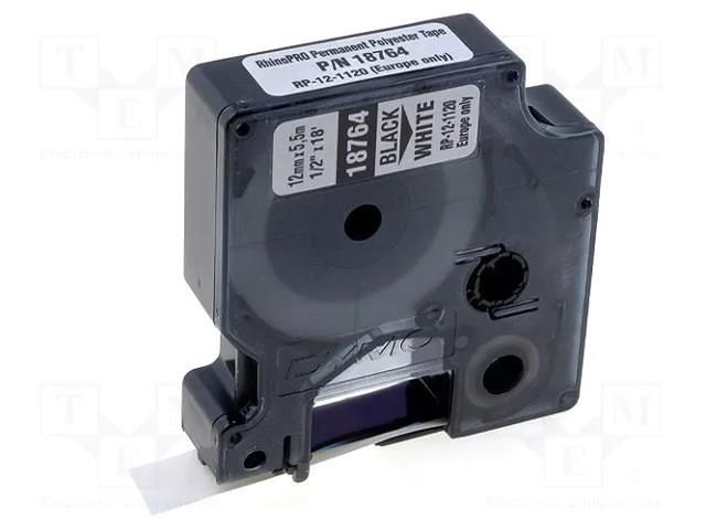 Tape; 12mm; 5.5m; white; Character colour: black DYMO DYMO.18764