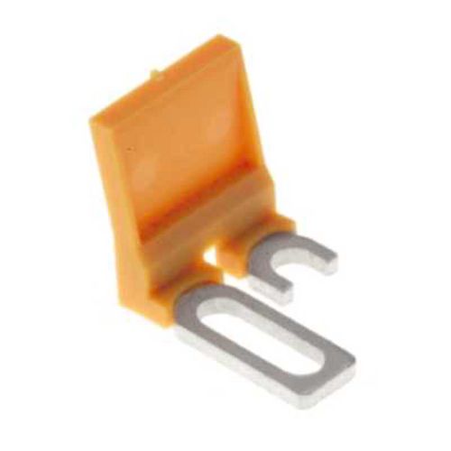 Cross-connector (terminal), Plugged, Number of poles: 2, Pitch in mm: 7.90, Insulated: Yes, orange Weidmuller 1936140000 04032248605866