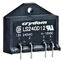 SOLID STATE RELAY, SPST, 12A, 20-28VDC LSE240D12