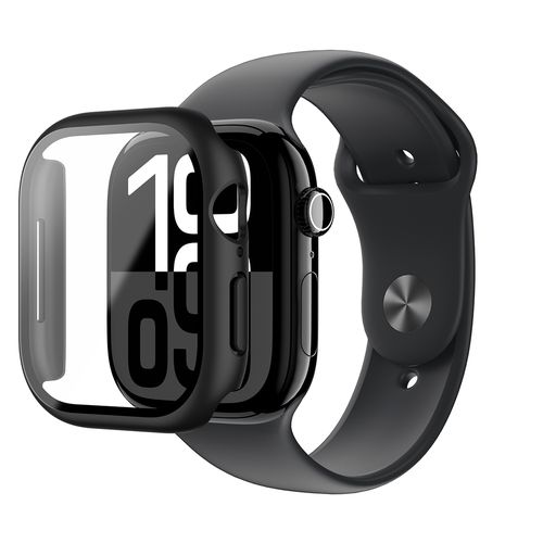 AmazingThing Radix Glass Case for Apple Watch 46mm – Black, AmazingThing IW46RXBK IW46RXBK