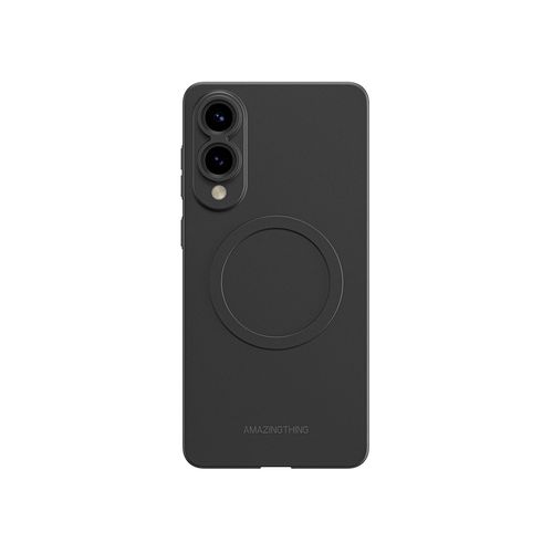 AmazingThing Minimal Air Case with Magnetic Ring for Samsung Galaxy S25 Edge - Black, AmazingThing S25EAMBK S25EAMBK
