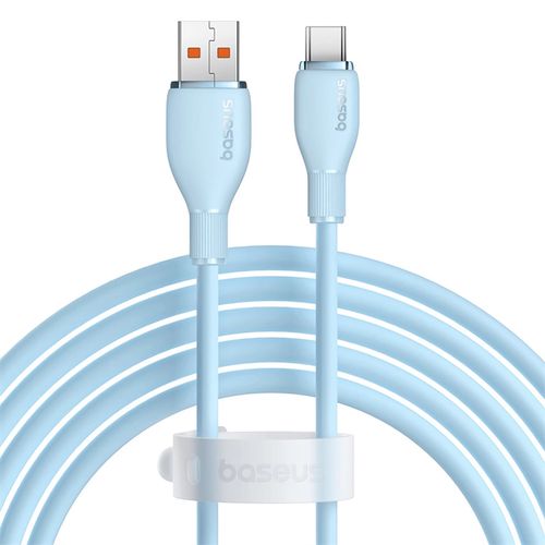Baseus Pudding 100W USB-A - USB-C Cable 2m - Blue, Baseus P10355703311-B2 P10355703311-B2