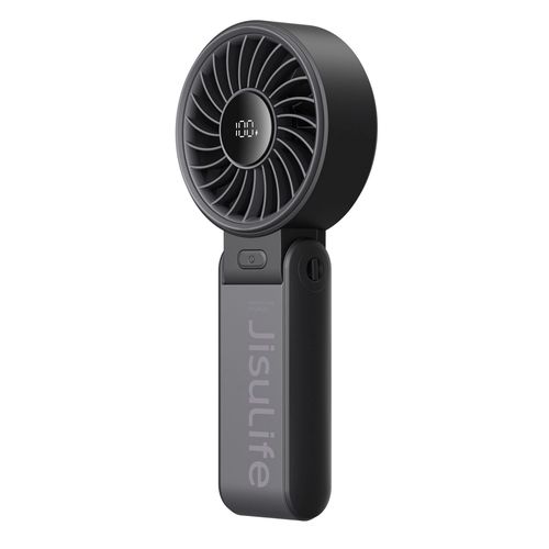 Jisulife Handheld Fan Life7 3600mAh Portable USB Fan - Black, Jisulife Life7_black_36 Life7_black_36