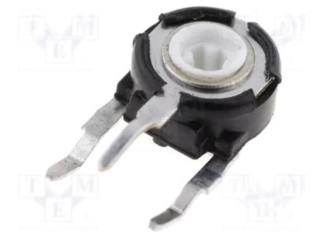 Potentiometer: mounting; single turn,vertical; 1kΩ; 100mW; ±20% PIHER PT6LH-1K