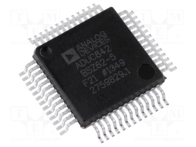 IC: microcontroller 8051; Interface: I2C,SPI,UART; 4.75÷5.25VDC Analog Devices ADUC842BSZ62-5