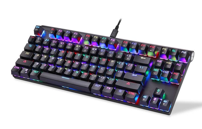 Mechanical gaming keyboard Motospeed CK101 RGB (black), Motospeed CK101-Red
