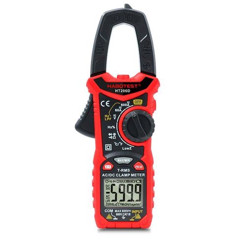 Digital Clamp Meter Habotest HT206D True RMS , NCV, LPF, Habotest HT206D